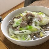 鴨ネギ蕎麦